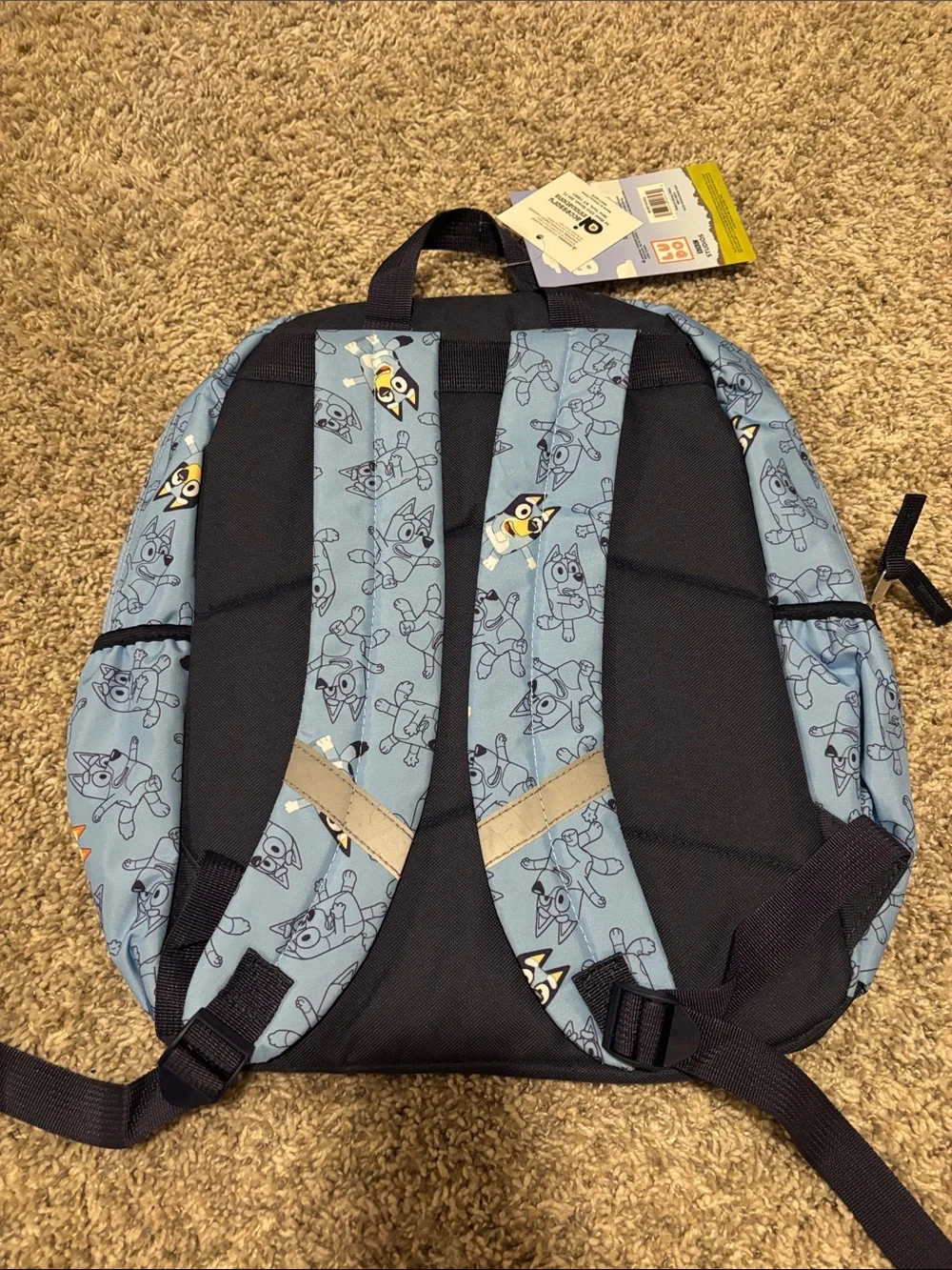 NWT Bluey Bingo Backpack  8” Plush Set